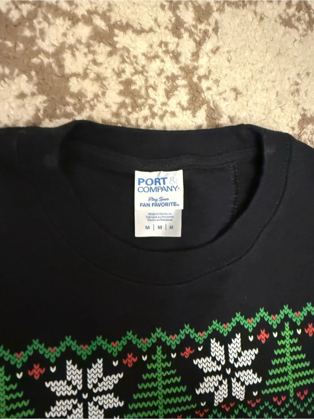 That There Is An RV Holiday Sweatshirt - Black & Red